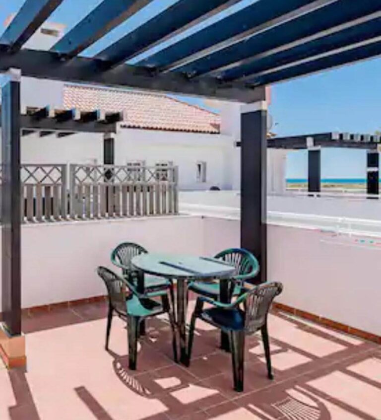 Terraço Apartamento em Cabanas de Tavira - Casa da Areia